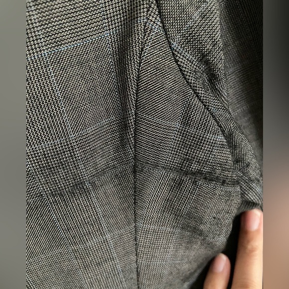 R.J. Classics Sterling Devon Show Coat 100% Worsted Wool Plaid Equestrian Small - Picture 5 of 14